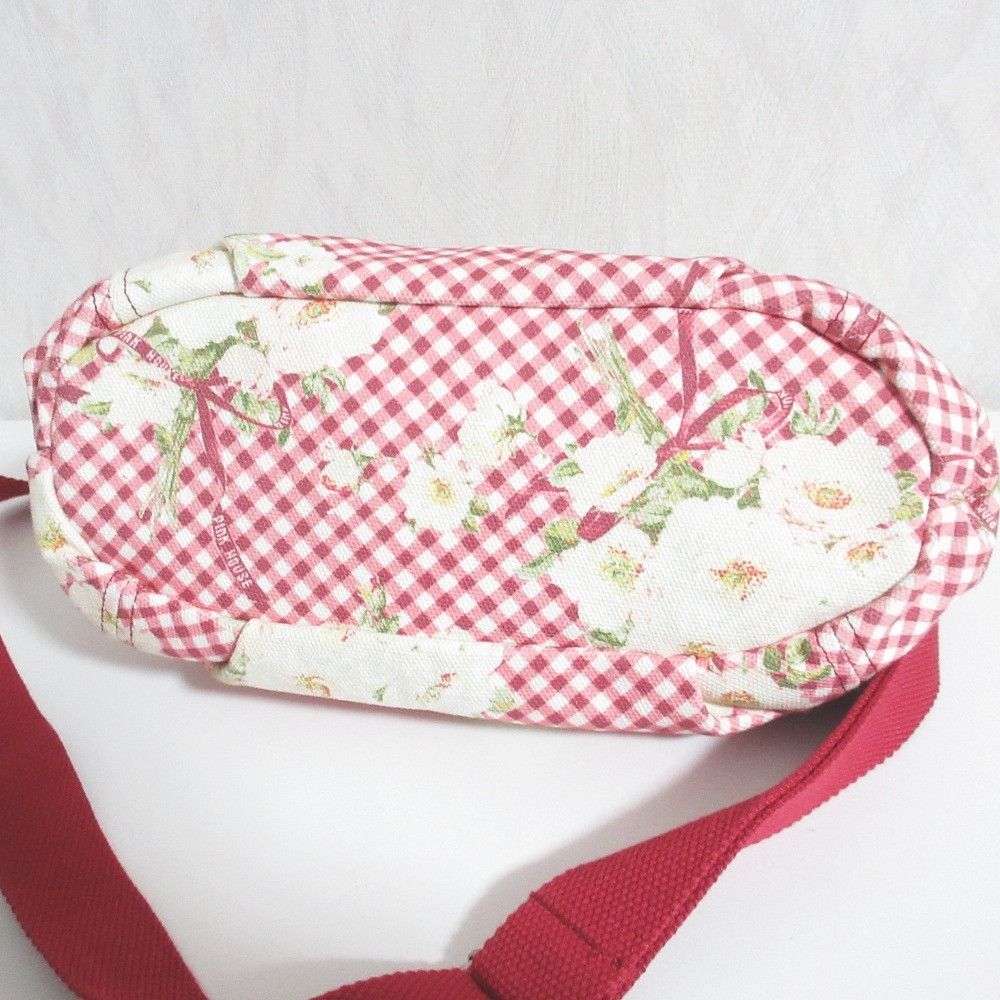 Other Other PINK HOUSE Nobara Gingham Print Shoulder Bag Textile Shoulder Bag A2111PBG333 DUTY FREE for USA Size ONE SIZE - 5 Thumbnail