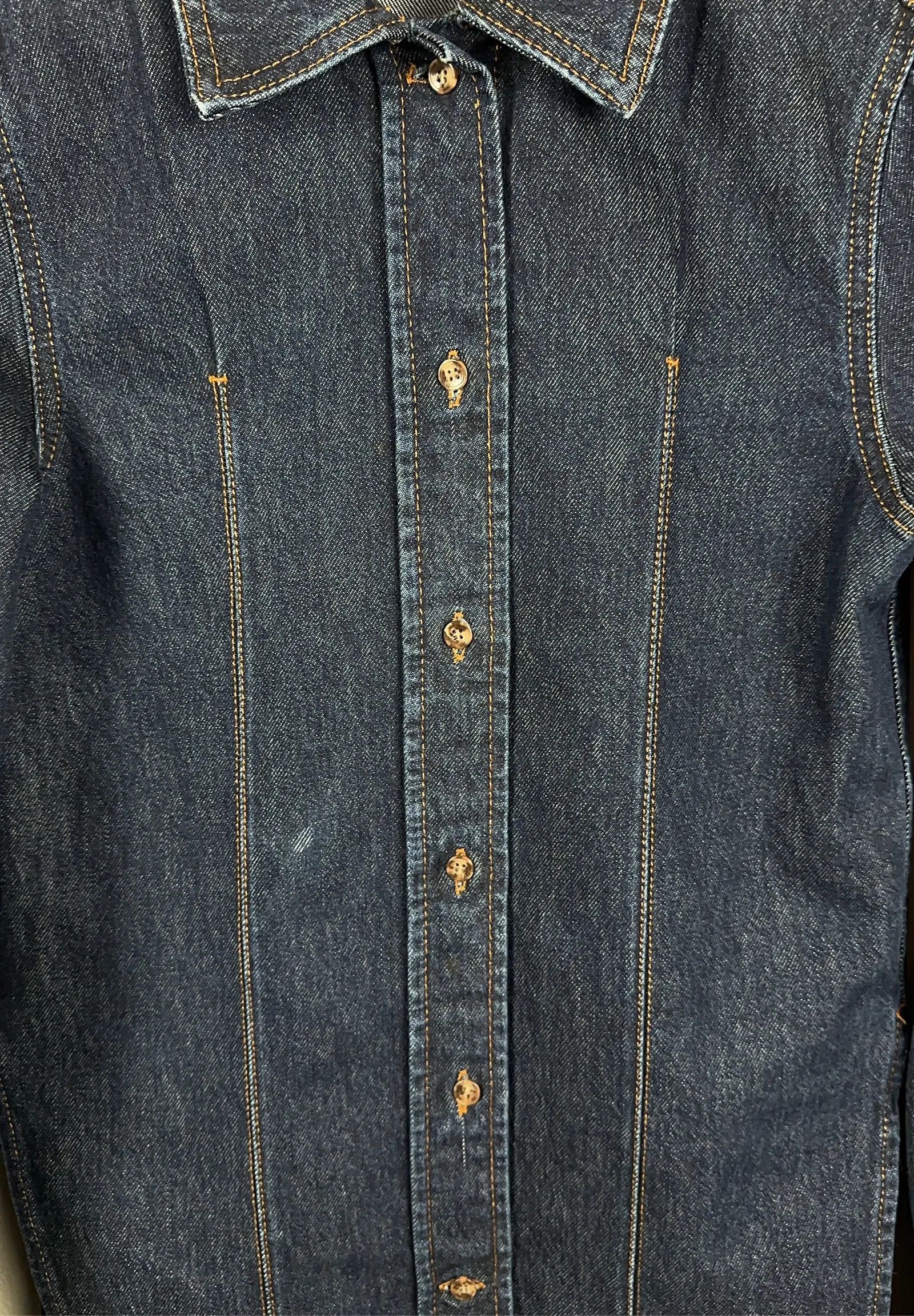 Toteme Toteme Slim Denim Shirt Shirt Size XXS / US 00 / IT 34 - 7 Thumbnail