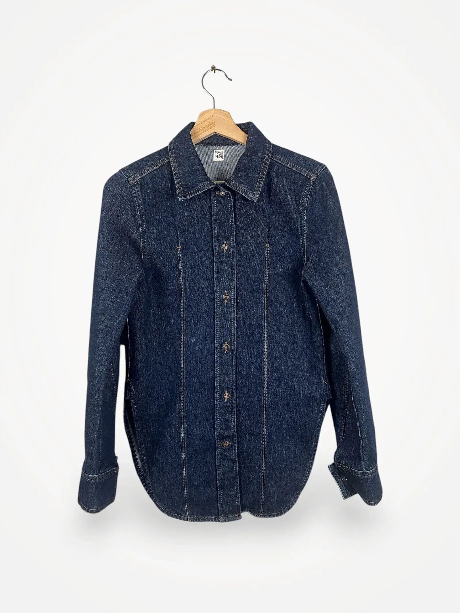 Toteme Toteme Slim Denim Shirt Shirt Size XXS / US 00 / IT 34 - 2 Thumbnail
