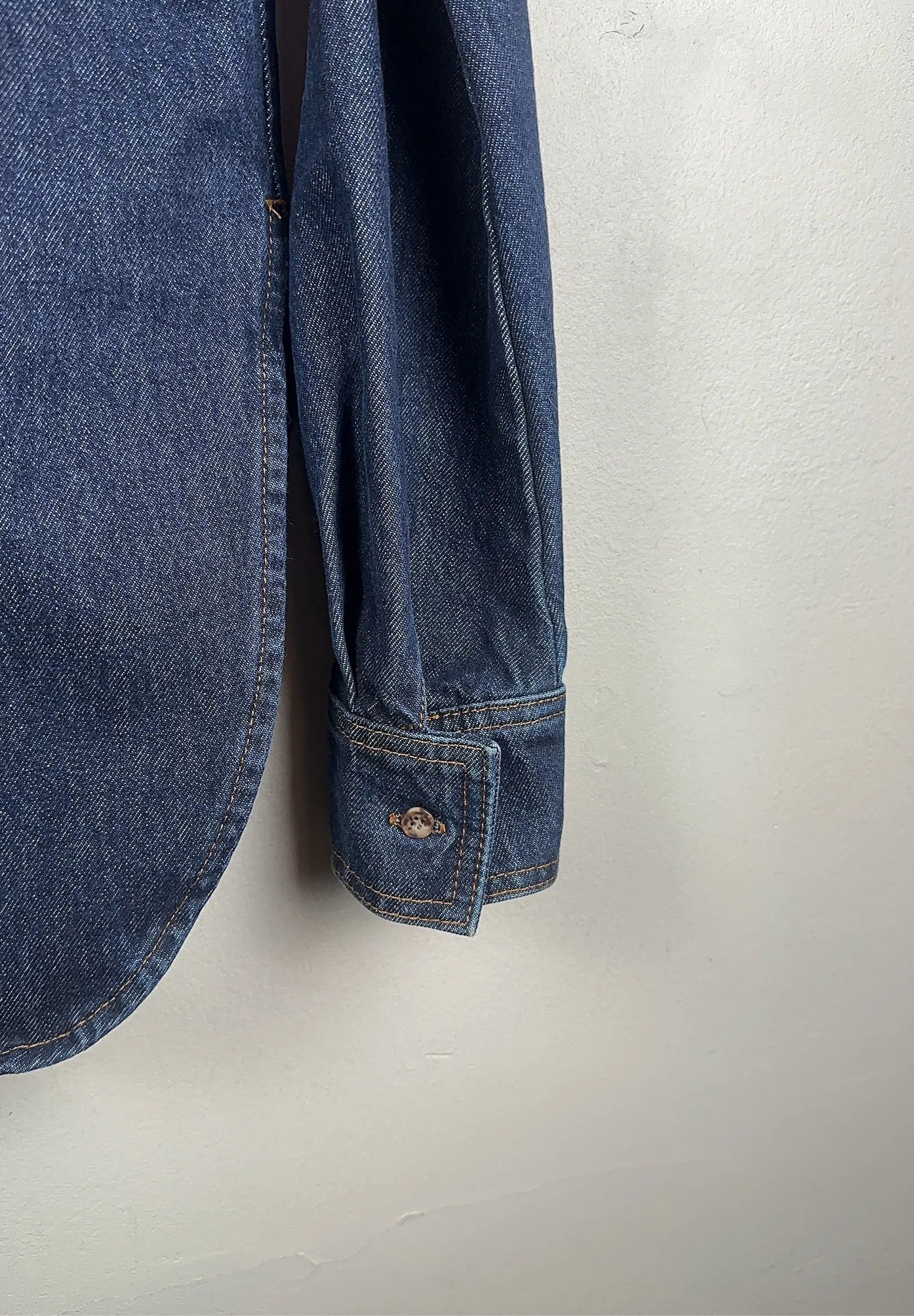 Toteme Toteme Slim Denim Shirt Shirt Size XXS / US 00 / IT 34 - 6 Thumbnail