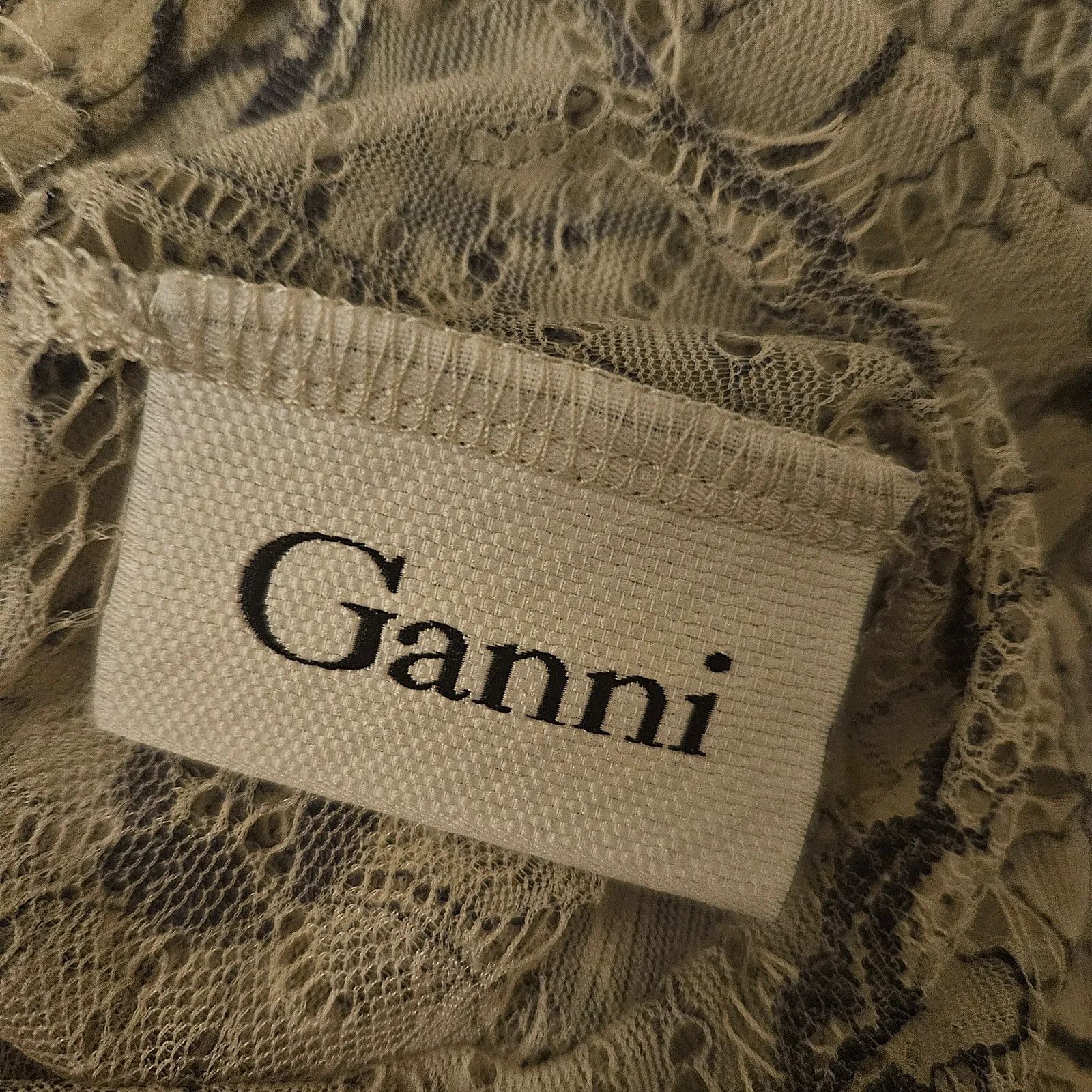 Ganni Ganni California Lace Dress Size M / US 6-8 / IT 42-44 - 3 Thumbnail