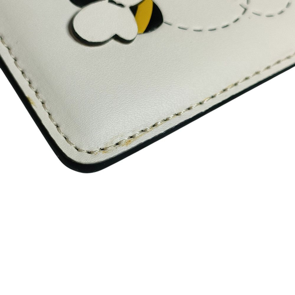Kate Spade Kate Spade kate spade new york Bee Appliqué Smooth Leather Card Case Leather Card Case DUTY FREE for USA Size ONE SIZE - 4 Thumbnail
