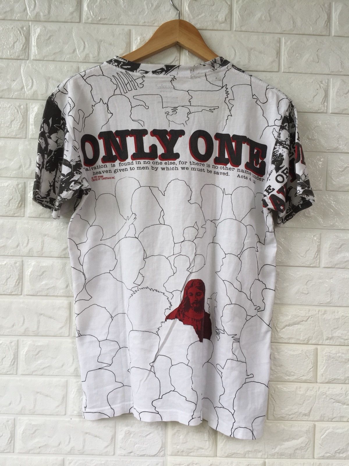 Band Tees × Vintage Vintage SAVE YOUR SOUL ONLY ONE Alloverprint 