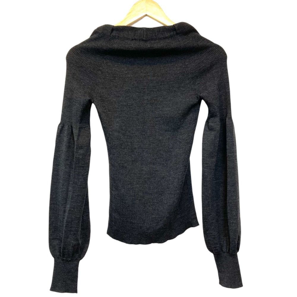 Celine Celine Celine V-Neck Rib Knit Top Textile Tops DUTY FREE for USA Size ONE SIZE - 2 Thumbnail