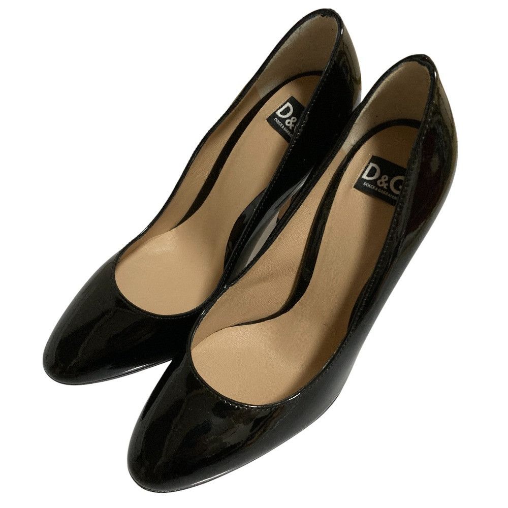 Dolce & Gabbana Dolce & Gabbana Dolce & Gabbana Patent Leather Pumps Leather Shoes DUTY FREE for USA Size ONE SIZE - 2 Thumbnail