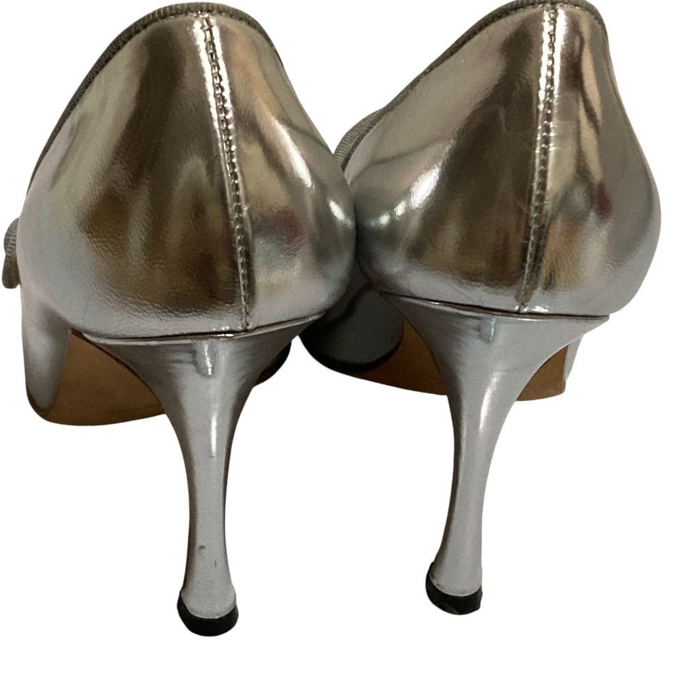 Manolo Blahnik Manolo Blahnik Manolo Blahnik Mary Jane Open Toe Pumps Leather Shoes DUTY FREE for USA Size ONE SIZE - 6 Thumbnail