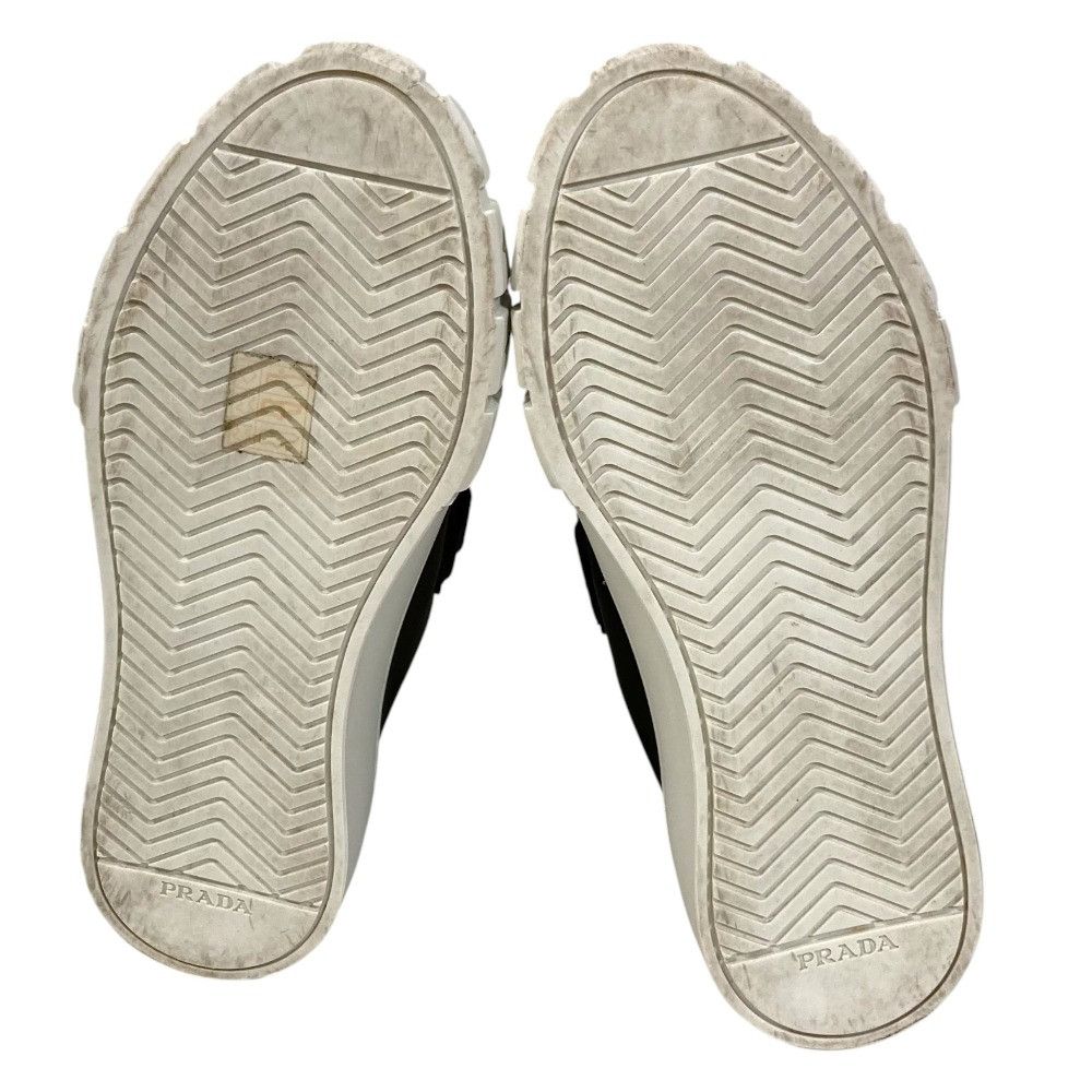 Prada Prada Prada Leather Velcro Sneakers Leather Shoes DUTY FREE for USA Size ONE SIZE - 7 Thumbnail