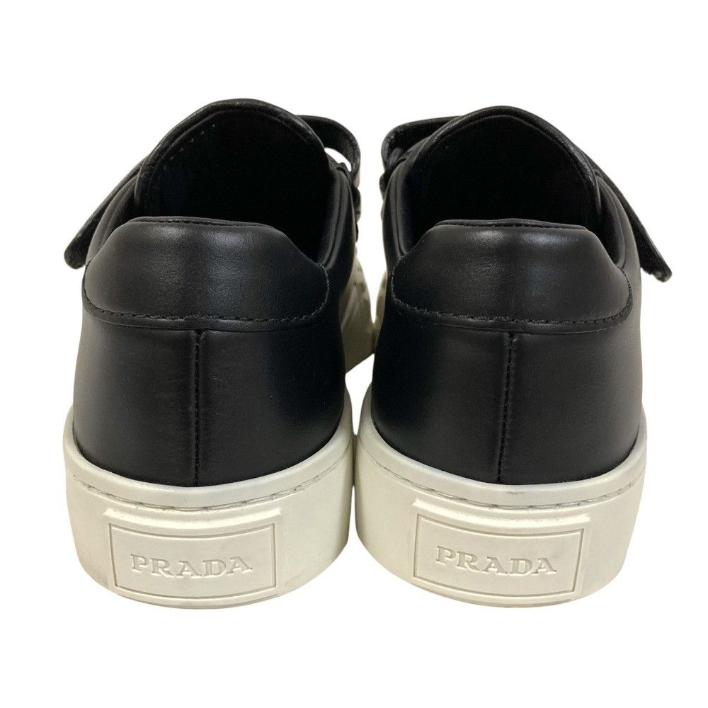 Prada Prada Prada Leather Velcro Sneakers Leather Shoes DUTY FREE for USA Size ONE SIZE - 6 Thumbnail