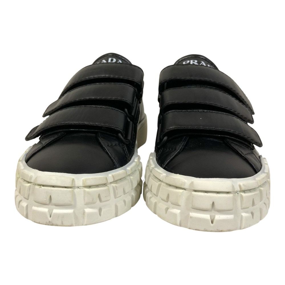 Prada Prada Prada Leather Velcro Sneakers Leather Shoes DUTY FREE for USA Size ONE SIZE - 4 Thumbnail