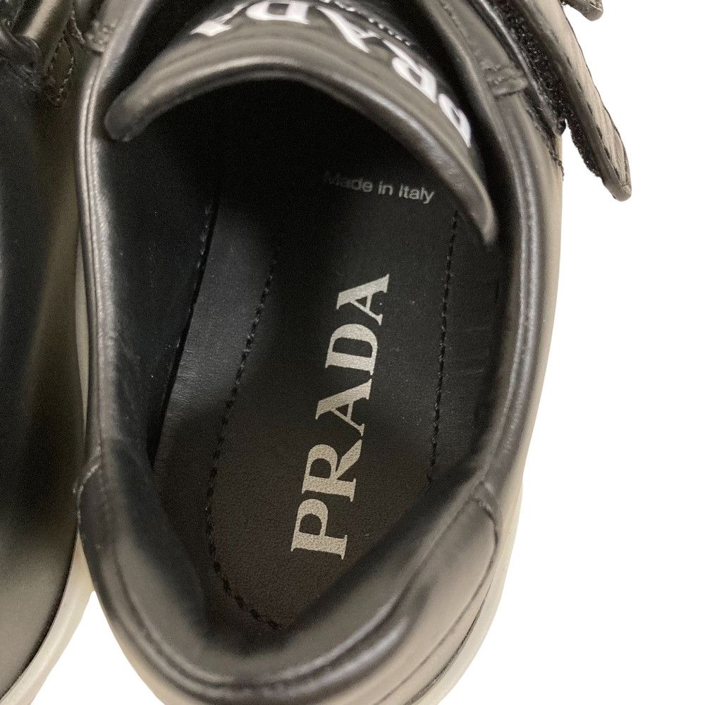Prada Prada Prada Leather Velcro Sneakers Leather Shoes DUTY FREE for USA Size ONE SIZE - 8 Thumbnail