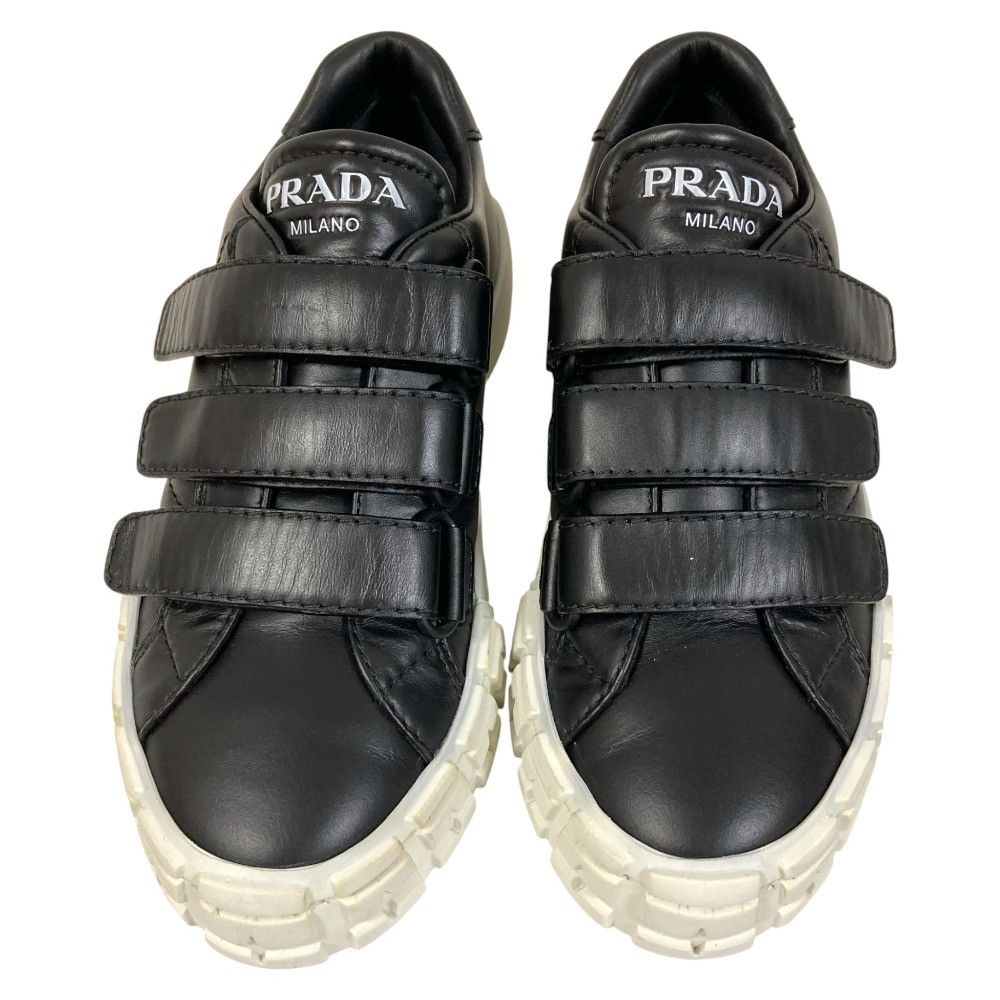 Prada Prada Prada Leather Velcro Sneakers Leather Shoes DUTY FREE for USA Size ONE SIZE - 3 Thumbnail