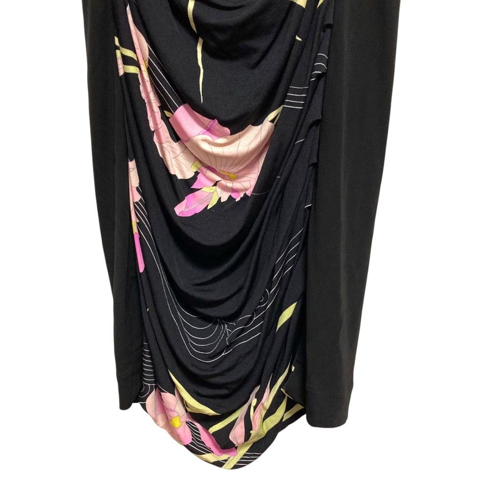 Other Other LEONARD PARIS Flower Print Silk Dress Textile Dresses DUTY FREE for USA Size ONE SIZE - 4 Thumbnail