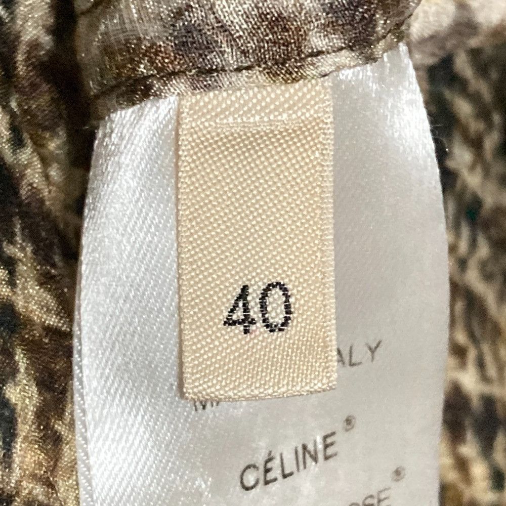 Celine Celine Celine Silk Mini Dress Textile Dresses DUTY FREE for USA Size ONE SIZE - 9 Thumbnail