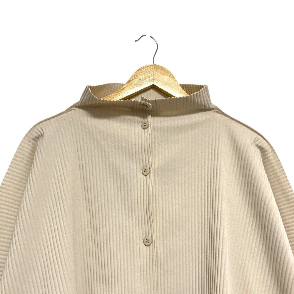 Issey Miyake Issey Miyake me ISSEY MIYAKE Stand Collar Wide Shirt Textile Tops MI24KO923 DUTY FREE for USA Size ONE SIZE - 3 Thumbnail