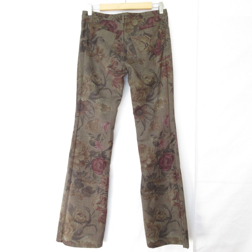Other Other TORNADO MART Flower Flare Pants Textile Pants DUTY FREE for USA Size ONE SIZE - 2 Thumbnail