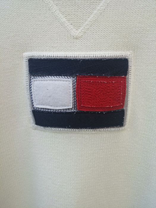 Tommy Hilfiger Big logo Sweater Size US XL / EU 56 / 4 - 2 Preview