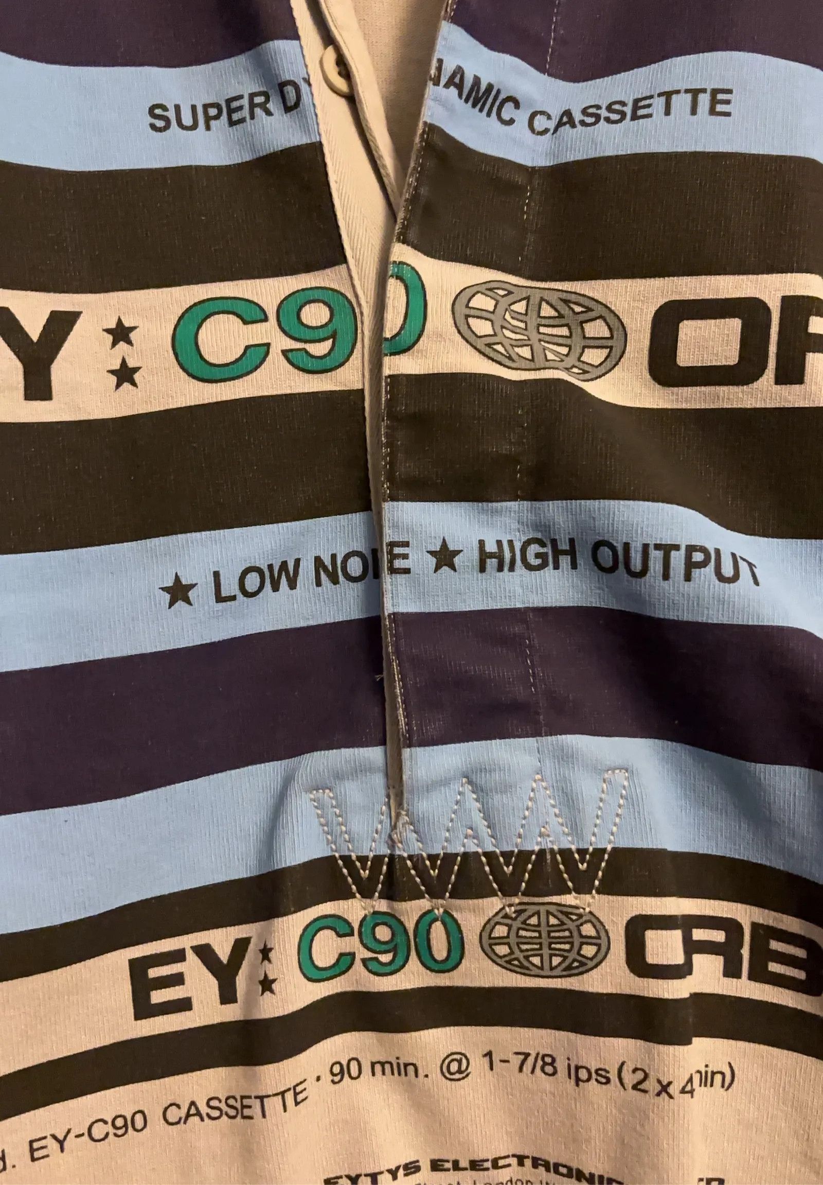 Eytys Eytys Canberra Blue Cassette Cardigan Size US L / EU 52-54 / 3 - 5 Thumbnail