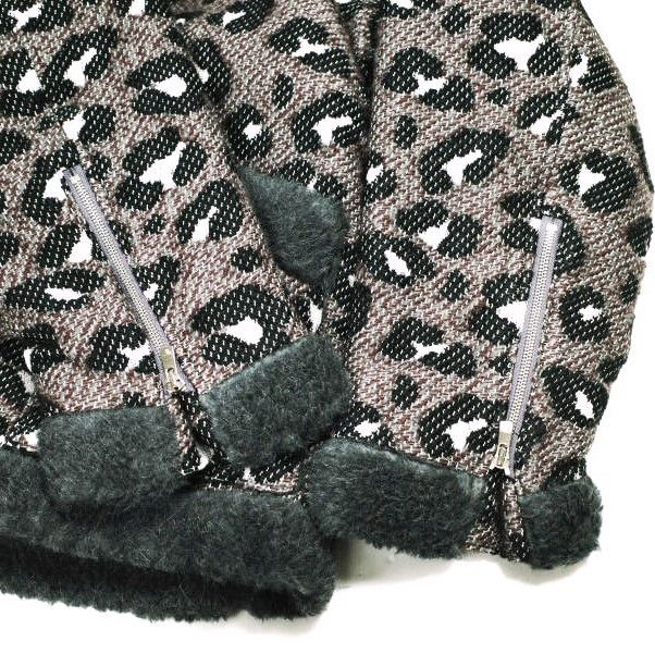 Other Other Needles Irvin Flying Jacket Big Leopard Jacquard Outerwear Textile Outerwear NS081 DUTY FREE for USA Size ONE SIZE - 6 Thumbnail