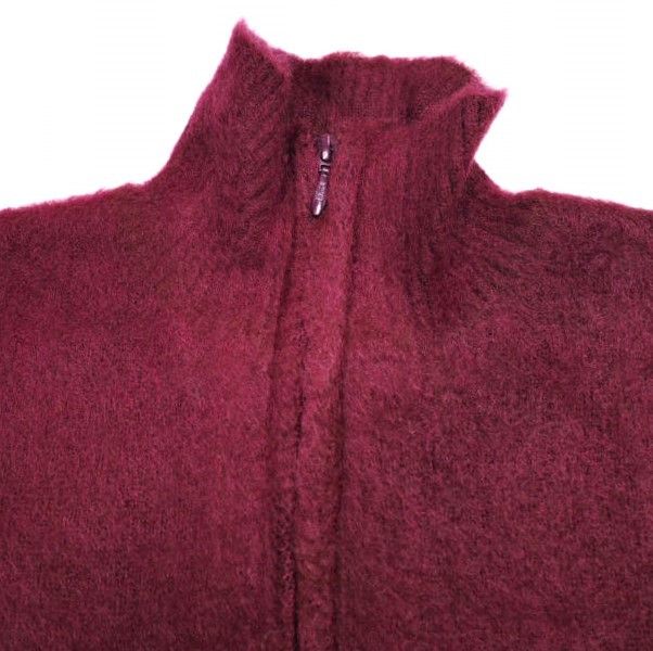 Other Other Needles ZIPPED MOHAIR CARDIGAN Mohair Knit Cardigan Textile Tops NS283 DUTY FREE for USA Size ONE SIZE - 4 Thumbnail