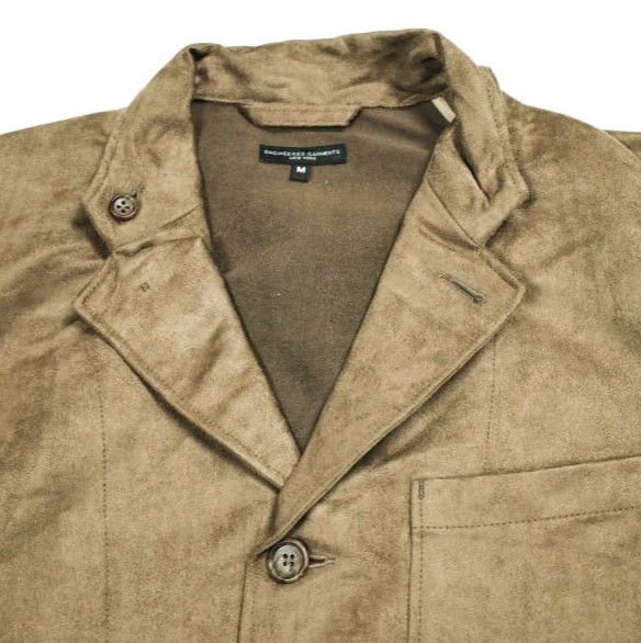 Other Other Engineered Garments Loiter Jacket Polyester Fake Suede Jacket Textile Outerwear DUTY FREE for USA Size ONE SIZE - 4 Thumbnail