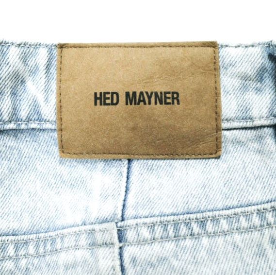 Other Other Hed Mayner PLEATED DENIM PANTS Cotton Denim Pants Textile Jeans HMMA67021A HA190 DUTY FREE for USA Size ONE SIZE - 9 Thumbnail