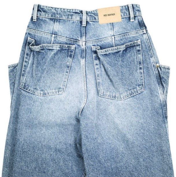 Other Other Hed Mayner DENIM PANTS Cotton Denim Pants Textile Jeans HMMA67023AHA191 DUTY FREE for USA Size ONE SIZE - 8 Thumbnail