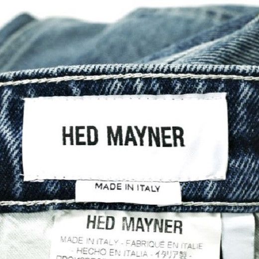 Other Other Hed Mayner DENIM PANTS Cotton Denim Pants Textile Jeans HMMA67023AHA191 DUTY FREE for USA Size ONE SIZE - 5 Thumbnail