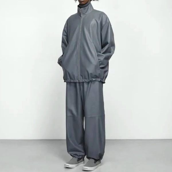 Other Other Graphpaper Sheep Leather Jacket Leather Outerwear GM243-30097 DUTY FREE for USA Size ONE SIZE - 3 Thumbnail