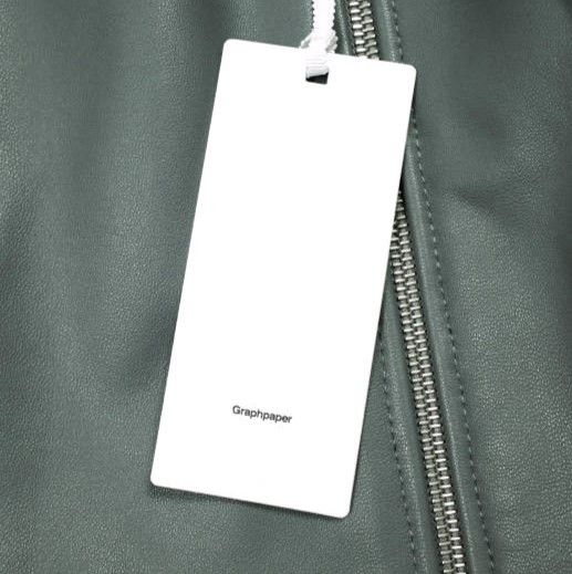 Other Other Graphpaper Sheep Leather Jacket Leather Outerwear GM243-30097 DUTY FREE for USA Size ONE SIZE - 4 Thumbnail