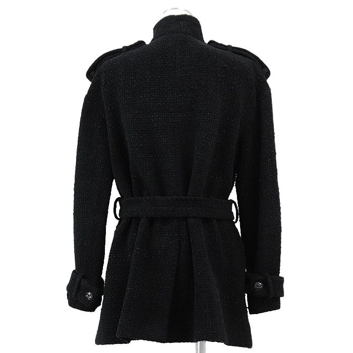 Chanel Chanel Chanel P73338 Tweed Coat Textile Outerwear P73338 DUTY FREE for USA Size ONE SIZE - 5 Thumbnail