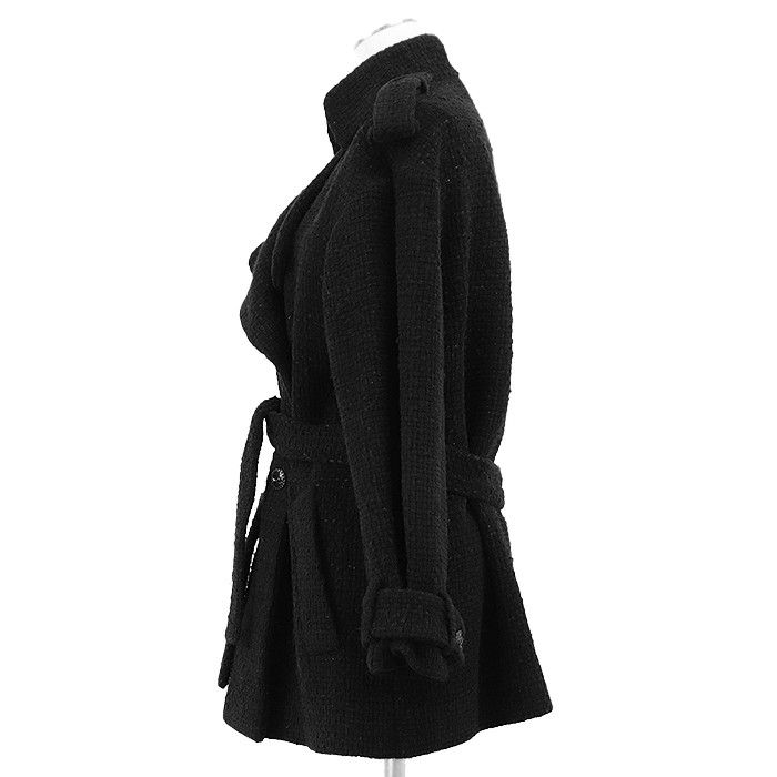 Chanel Chanel Chanel P73338 Tweed Coat Textile Outerwear P73338 DUTY FREE for USA Size ONE SIZE - 13 Thumbnail