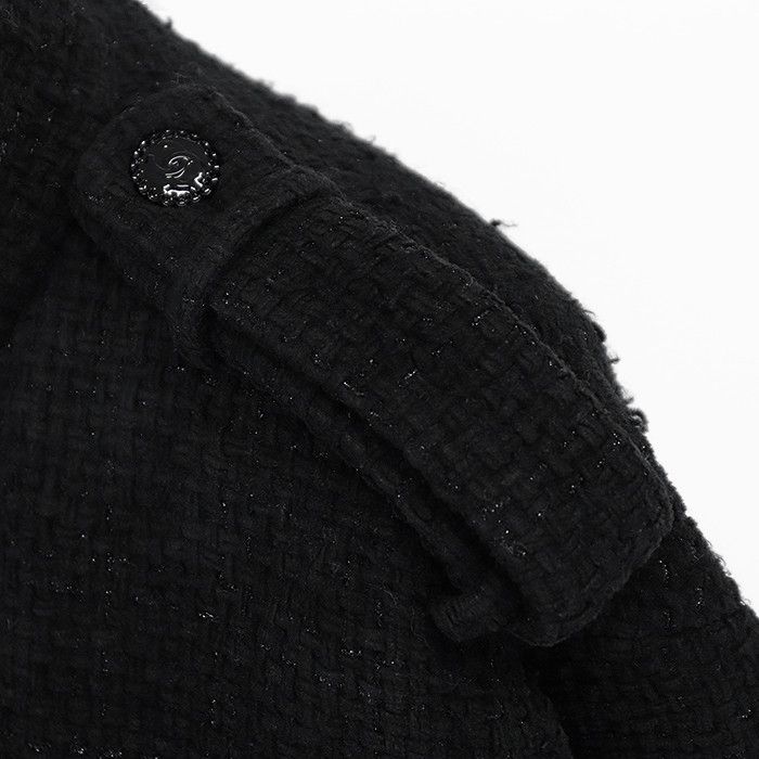 Chanel Chanel Chanel P73338 Tweed Coat Textile Outerwear P73338 DUTY FREE for USA Size ONE SIZE - 3 Thumbnail