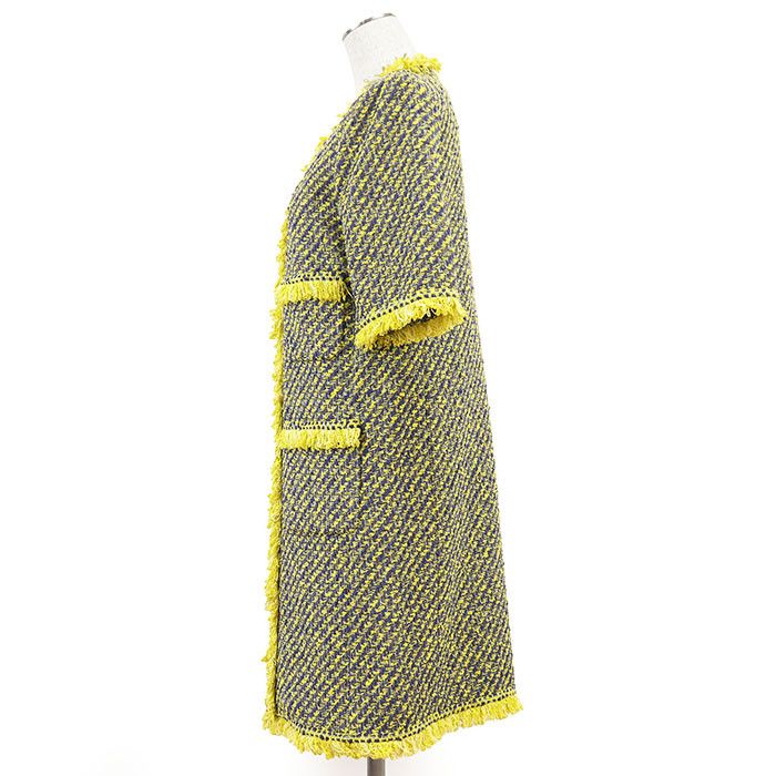 Louis Vuitton Louis Vuitton Louis Vuitton Tweed Dress Textile Dresses DUTY FREE for USA Size ONE SIZE - 4 Thumbnail