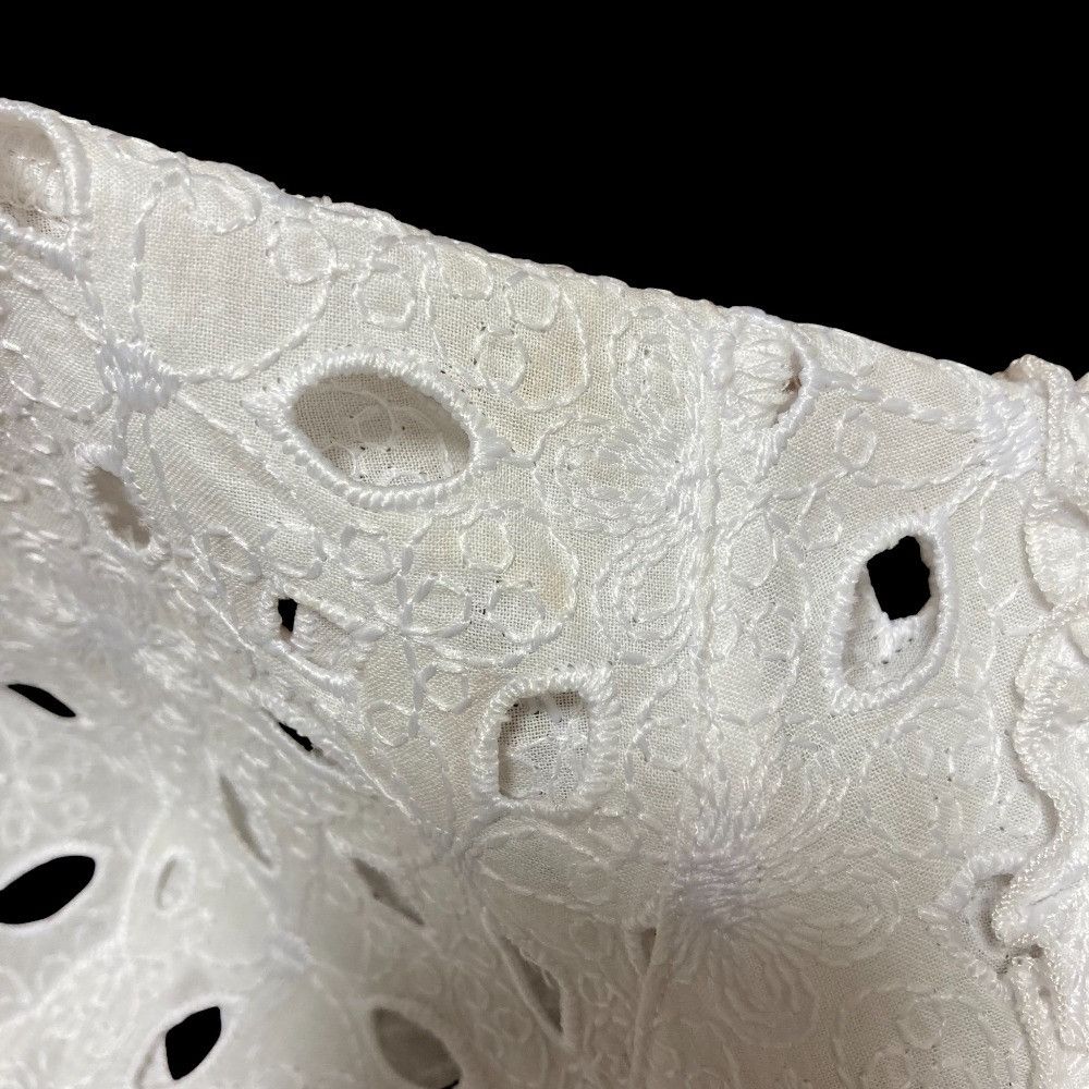 Other Other D.EXTERIOR Embroidery Cutwork Dress Textile Dresses DUTY FREE for USA Size ONE SIZE - 11 Thumbnail