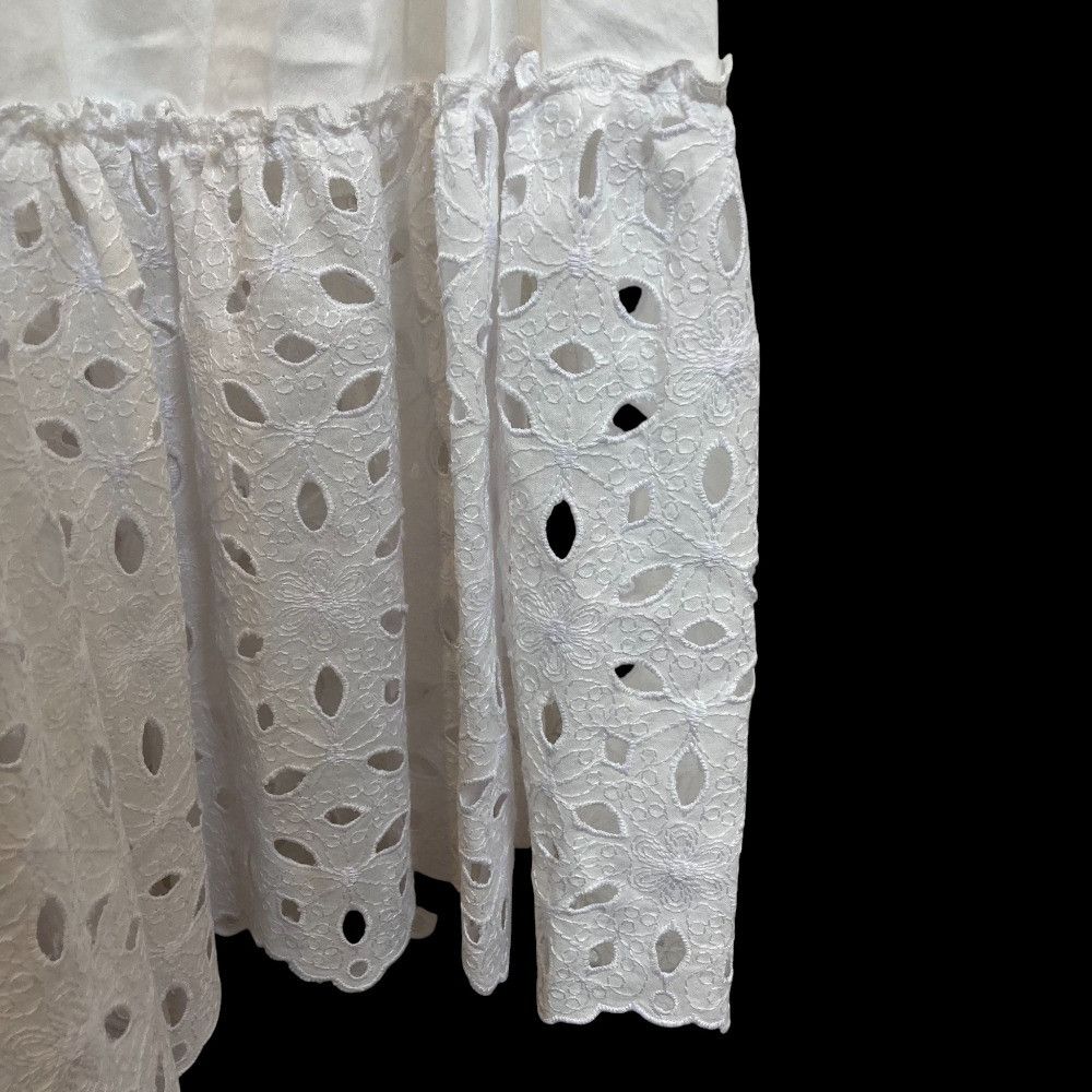 Other Other D.EXTERIOR Embroidery Cutwork Dress Textile Dresses DUTY FREE for USA Size ONE SIZE - 4 Thumbnail