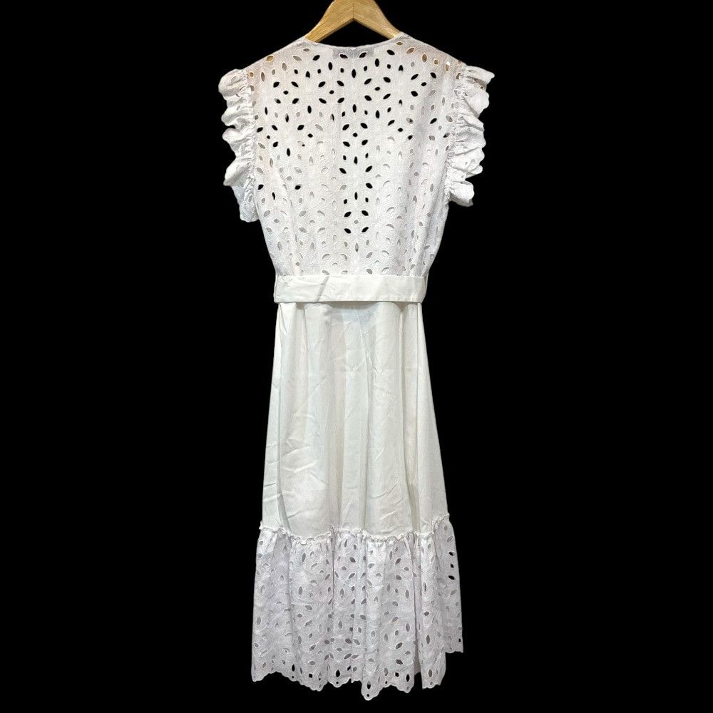 Other Other D.EXTERIOR Embroidery Cutwork Dress Textile Dresses DUTY FREE for USA Size ONE SIZE - 2 Thumbnail