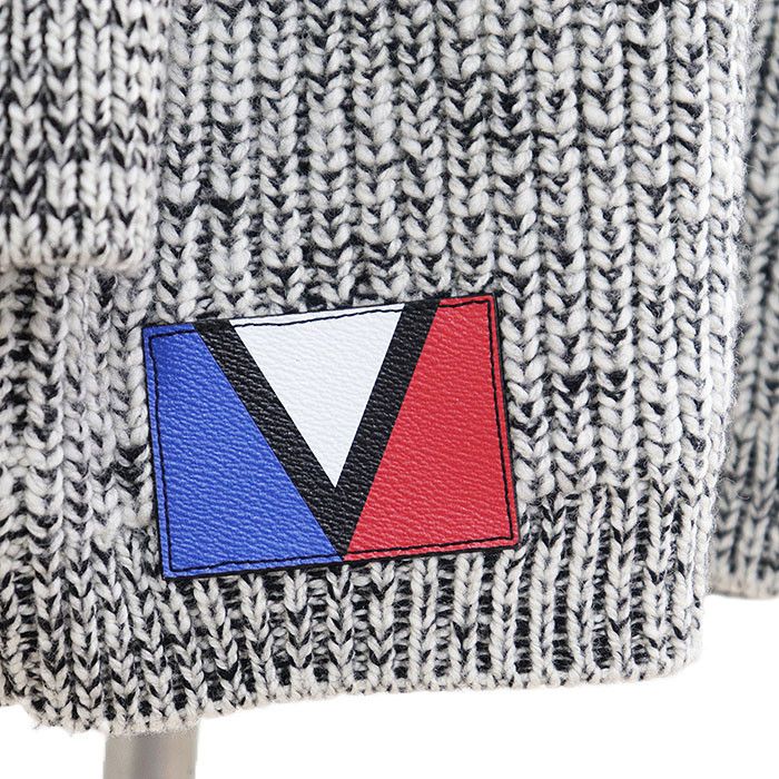 Louis Vuitton Louis Vuitton Louis Vuitton Low Gauge Melange 100% Wool Dress Textile Dresses DUTY FREE for USA Size ONE SIZE - 5 Thumbnail