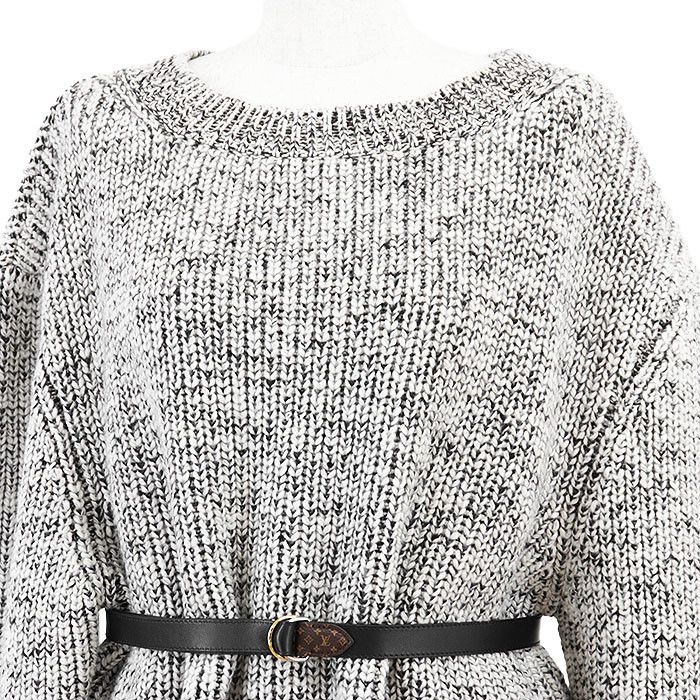 Louis Vuitton Louis Vuitton Louis Vuitton Low Gauge Melange 100% Wool Dress Textile Dresses DUTY FREE for USA Size ONE SIZE - 2 Thumbnail