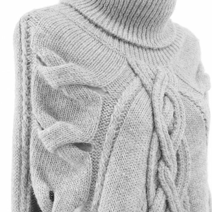 Gucci Gucci Gucci GG Heart Alpaca Wool Knitwear Textile Tops DUTY FREE for USA Size ONE SIZE - 12 Thumbnail