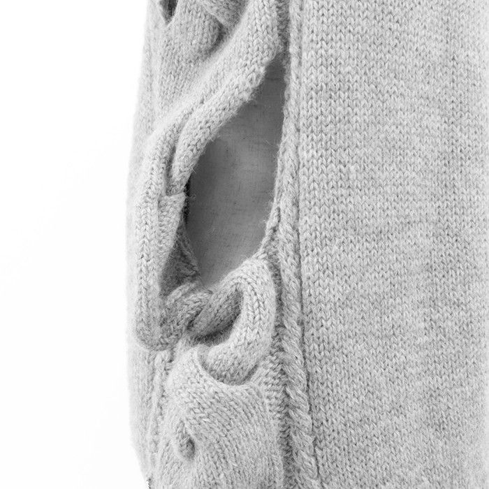 Gucci Gucci Gucci GG Heart Alpaca Wool Knitwear Textile Tops DUTY FREE for USA Size ONE SIZE - 6 Thumbnail