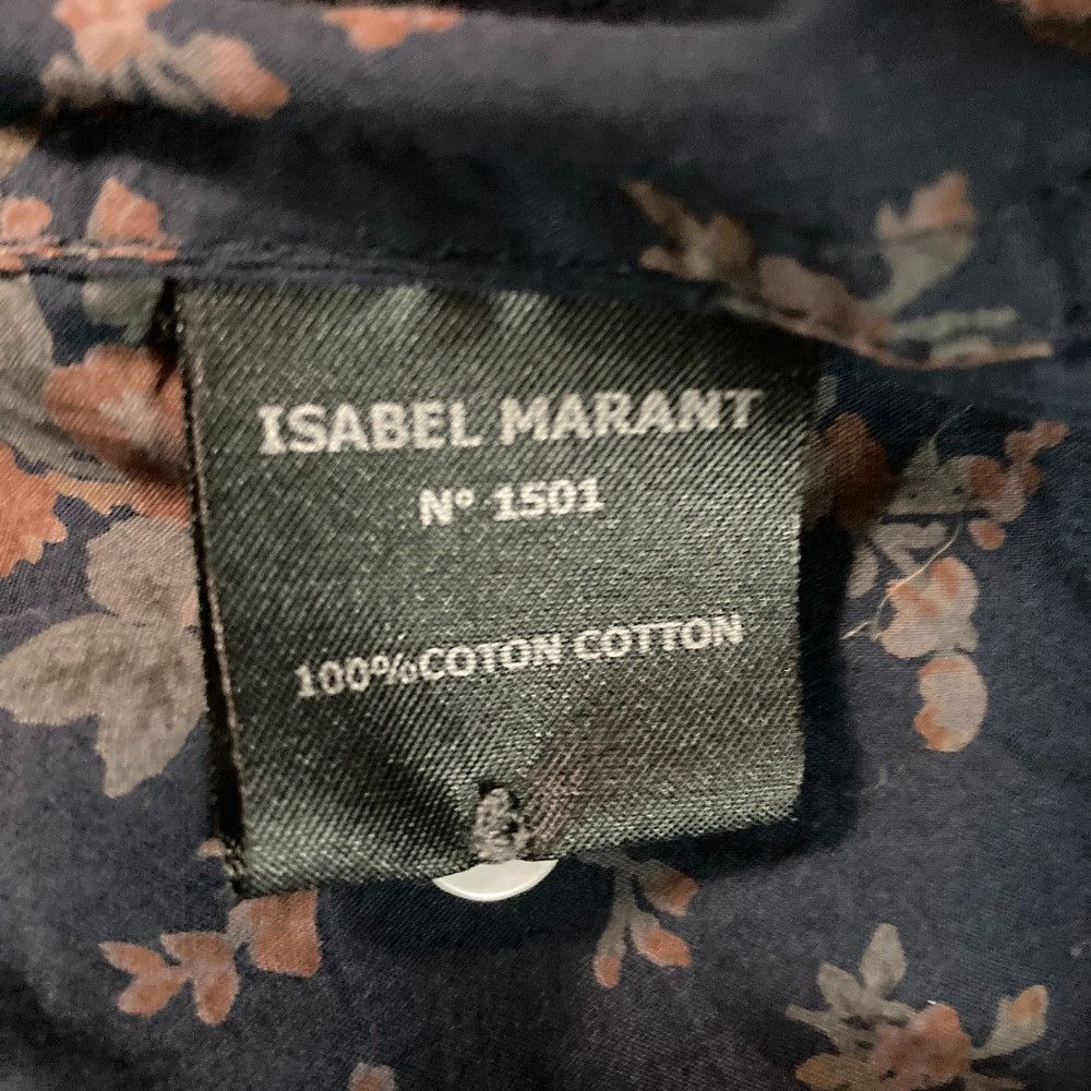 Other Other Isabel Marant Etoile Flower Print Asymmetric Hem Dress Textile Dresses DUTY FREE for USA Size ONE SIZE - 6 Thumbnail