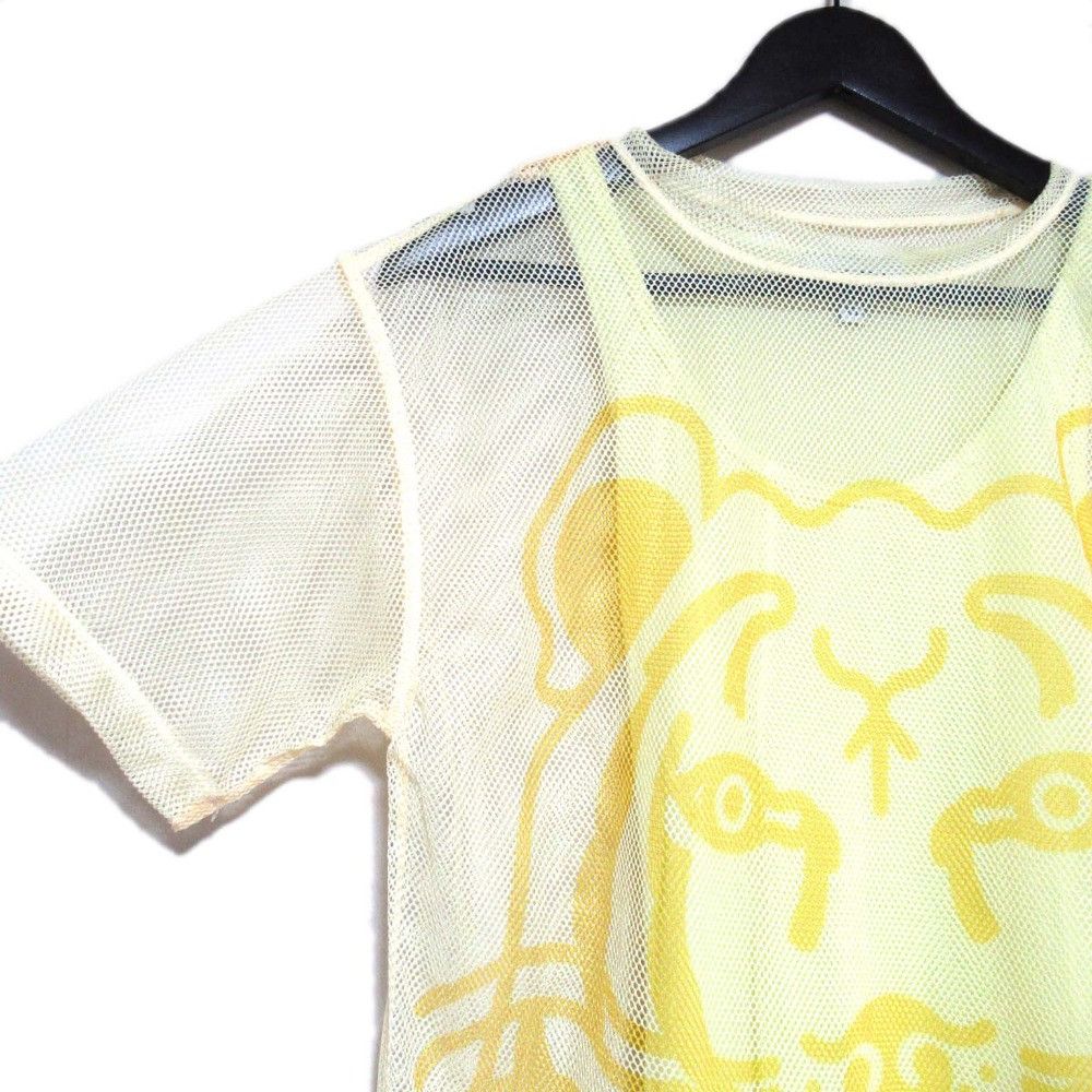 Kenzo Kenzo Kenzo Tiger Print Mesh T-shirt Textile T-Shirts DUTY FREE for USA Size ONE SIZE - 3 Thumbnail
