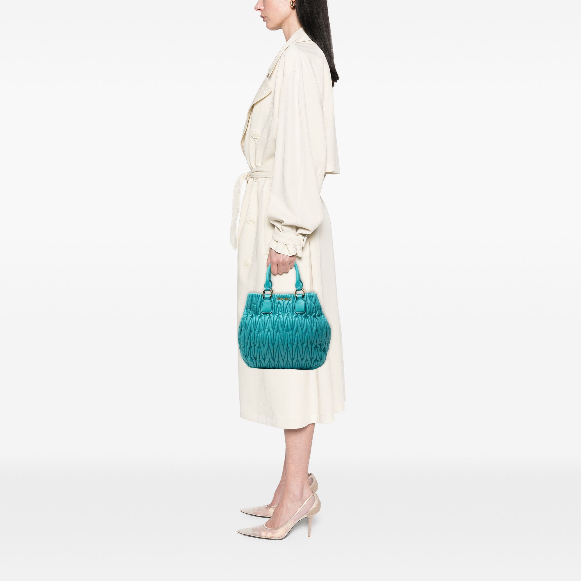 Miu Miu Miu Miu Matelasse Nappa Tote Size ONE SIZE - 8 Thumbnail