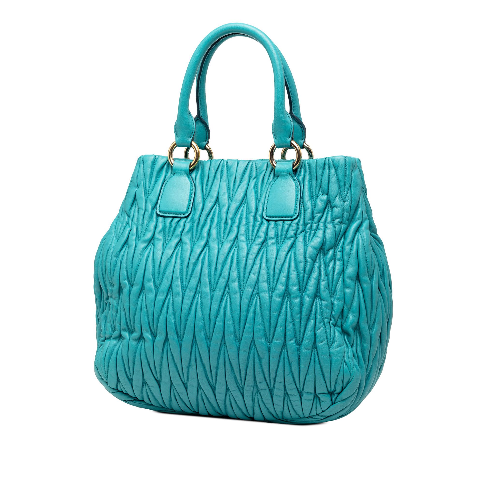Miu Miu Miu Miu Matelasse Nappa Tote Size ONE SIZE - 2 Thumbnail
