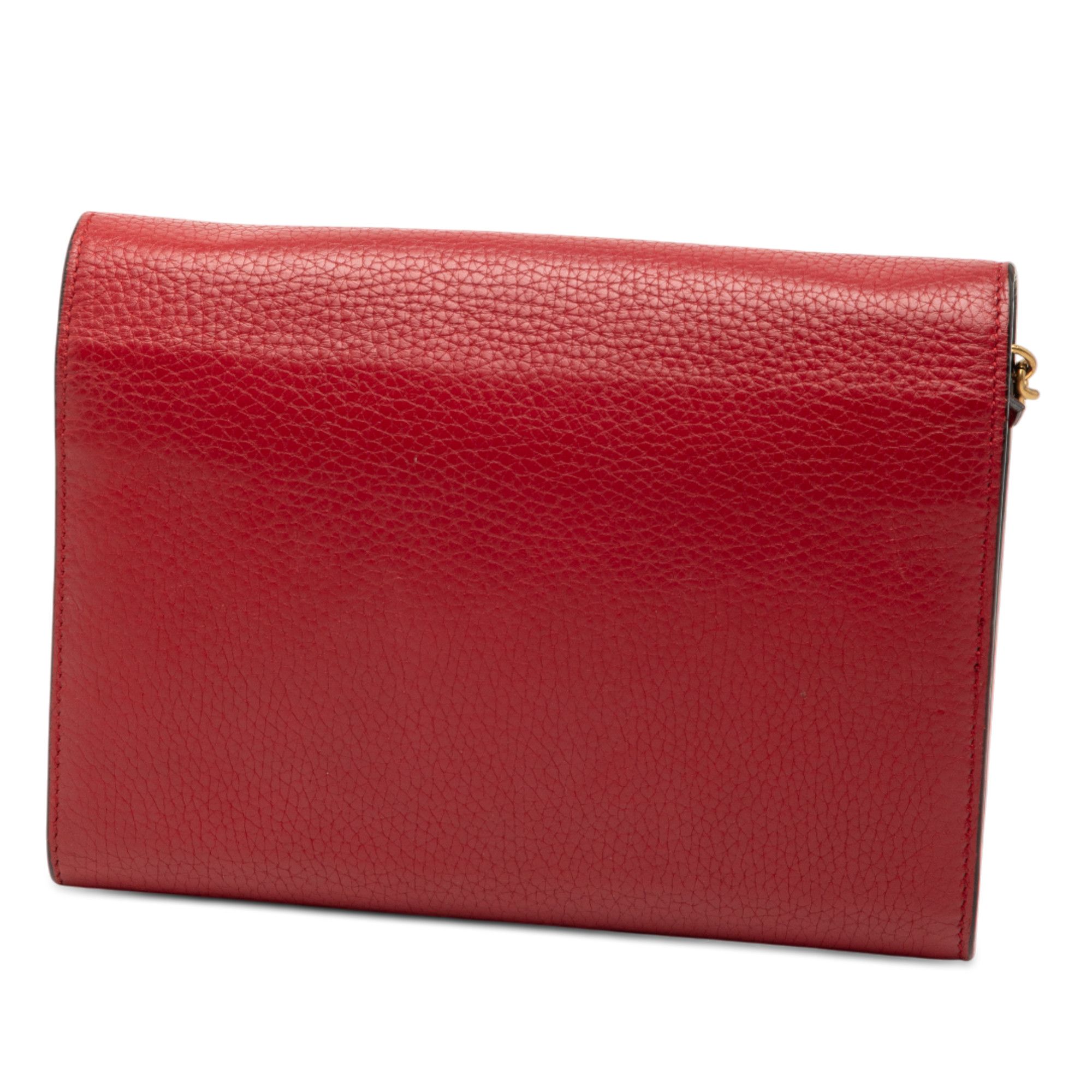 Gucci Gucci GG Marmont Leather Wallet on Chain Size ONE SIZE - 2 Thumbnail
