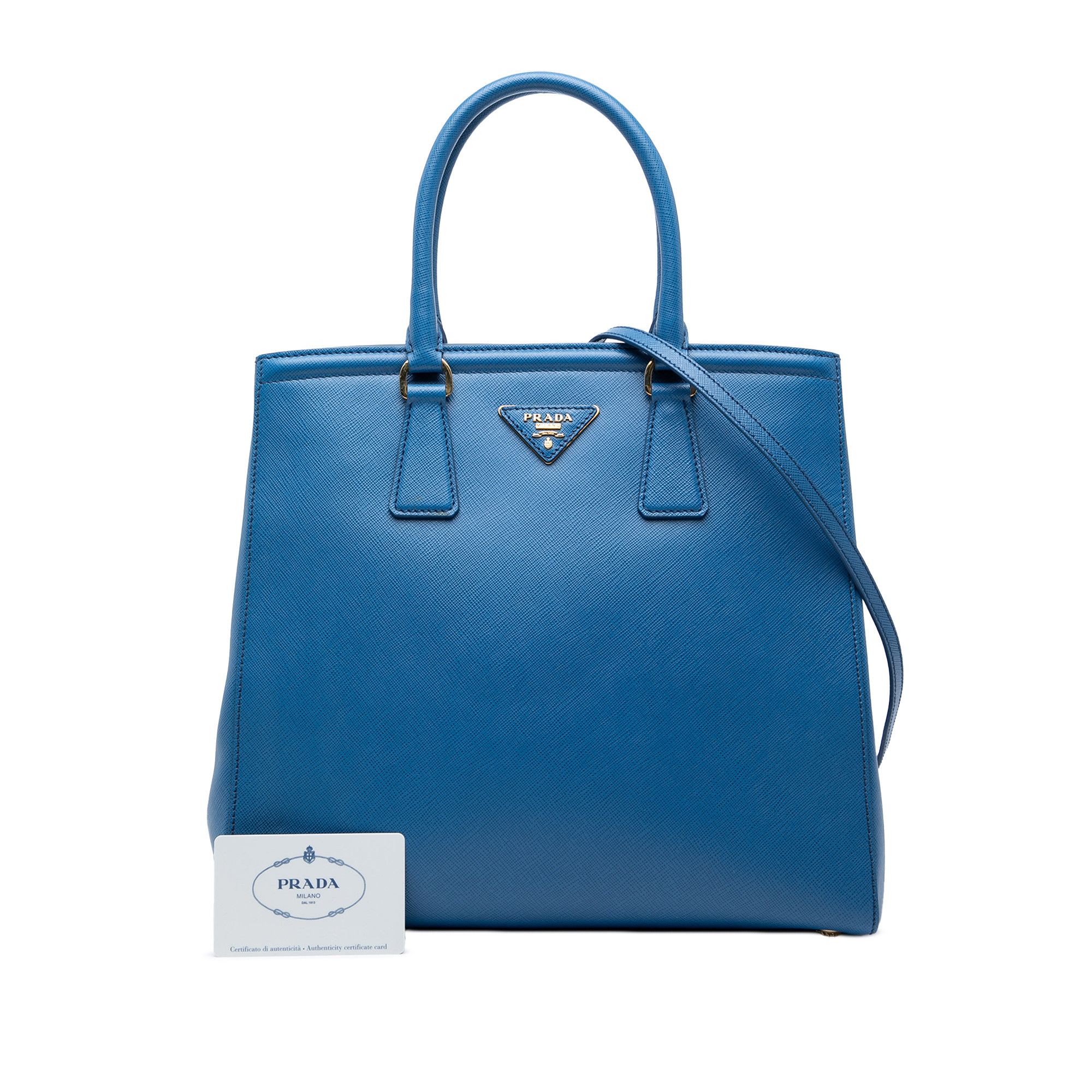 Prada Prada Saffiano Lux Parabole Satchel Size ONE SIZE - 7 Thumbnail