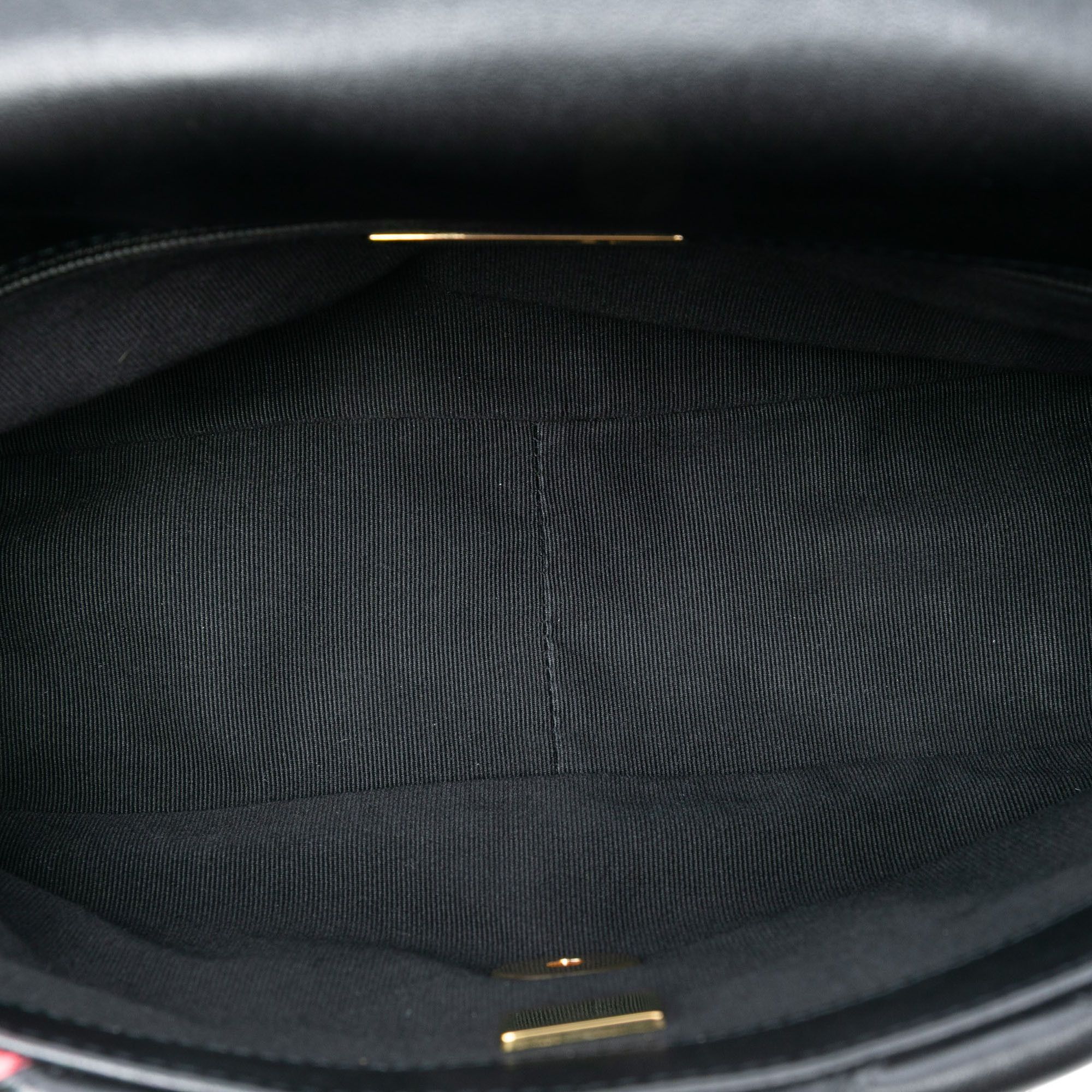 Chanel Chanel Medium Lambskin and Printed Silk Fixation 19 Flap Size ONE SIZE - 4 Thumbnail