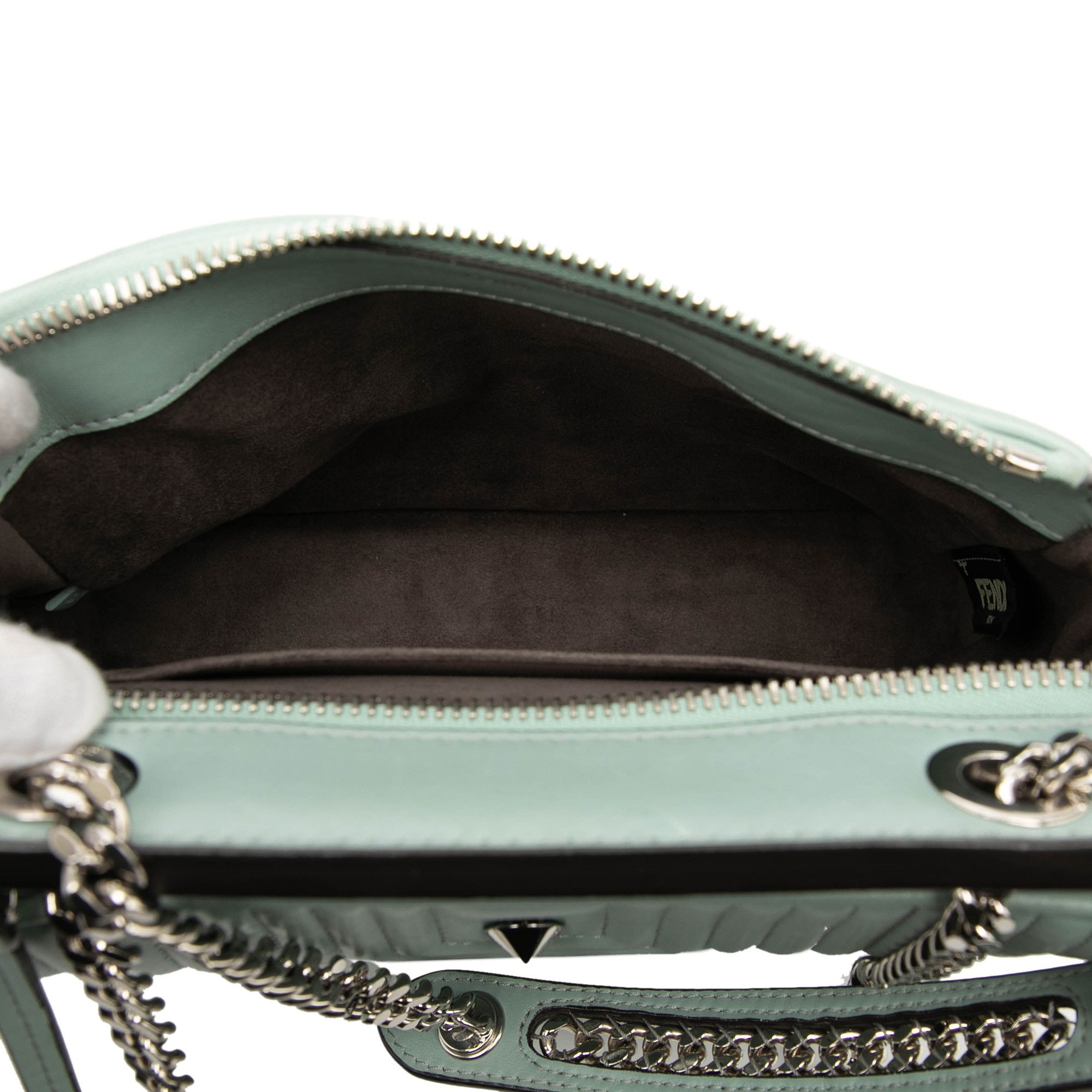 Fendi Fendi Small Lambskin DotCom Click Shoulder Bag Size ONE SIZE - 4 Thumbnail