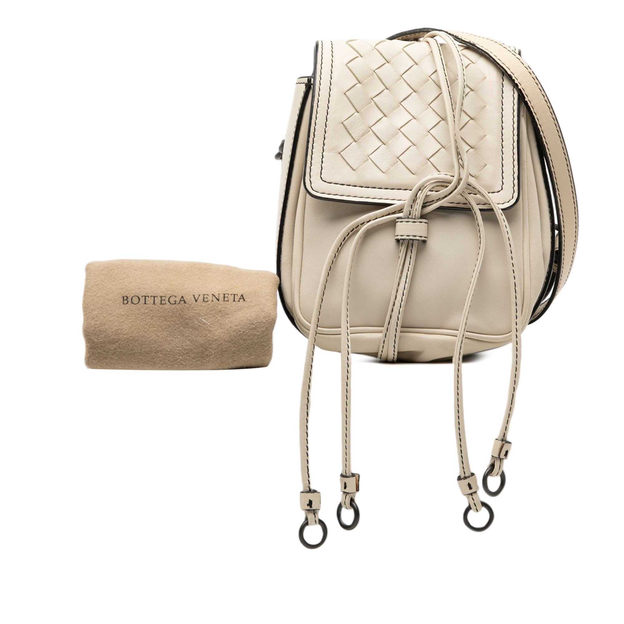 Bottega Veneta Bottega Veneta Nappa Intrecciato Double Sided Flap Crossbody Size ONE SIZE - 8 Thumbnail