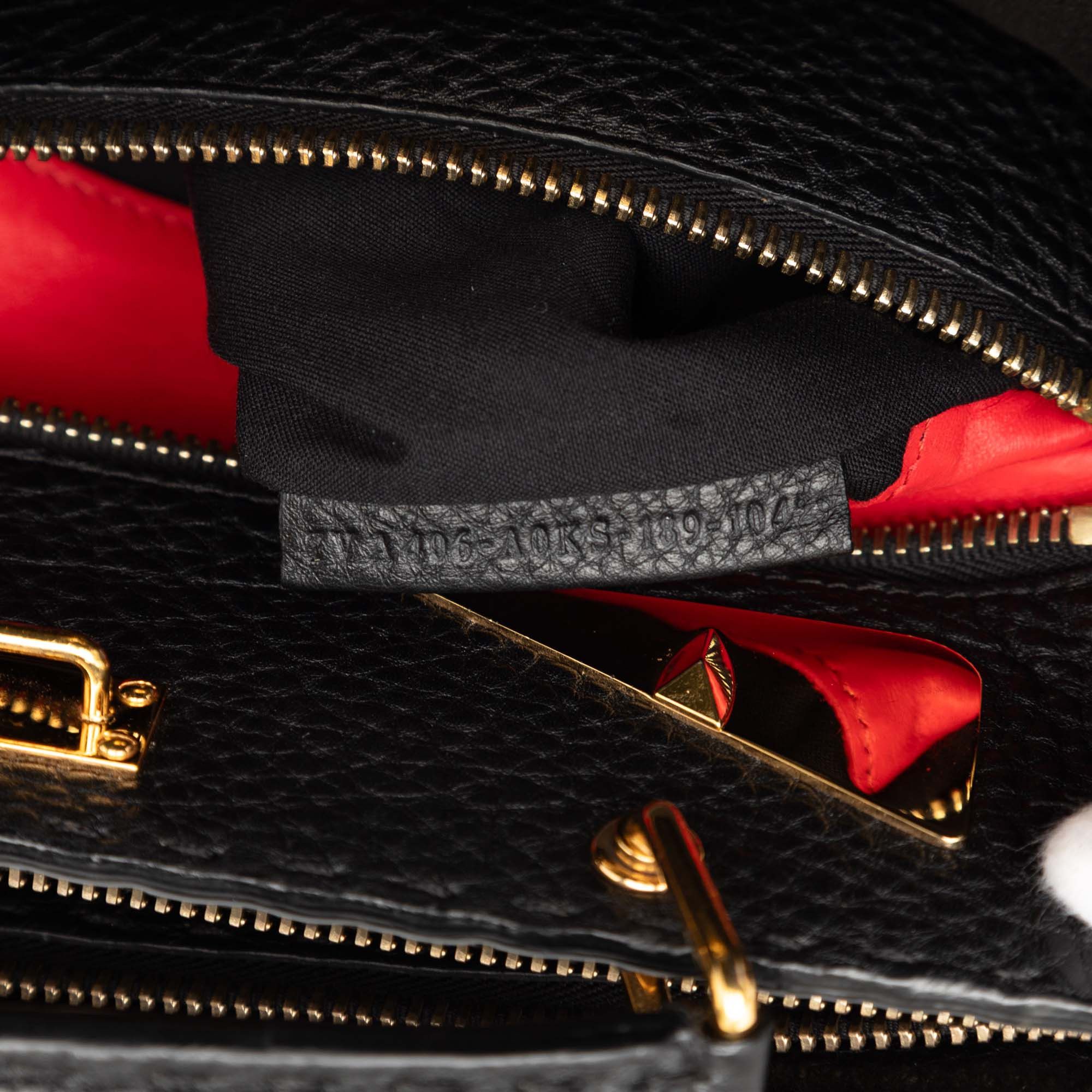 Fendi Fendi Large Leather Selleria Monster Peekaboo Iconic Fit Bag Size ONE SIZE - 7 Thumbnail